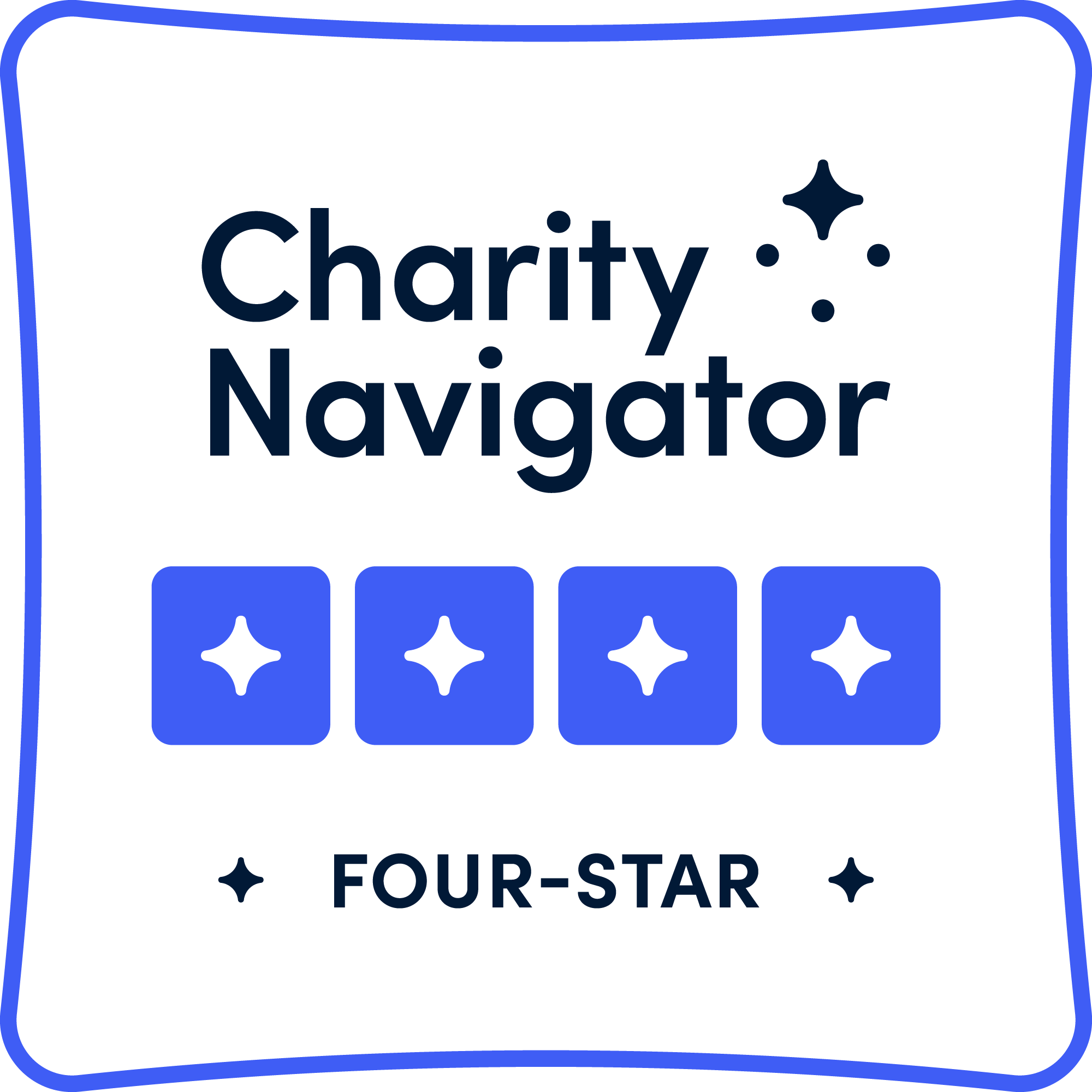 Charity Navigator Badge four star